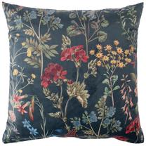 Декоративная подушка Home4you Holly 432, зеленый цв./многоцветный, 45 см x 45 см