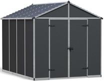 Dārza šķūnis Canopia Rubicon Ultra Durable, 303 cm x 227 cm x 235 cm, pelēka krās.