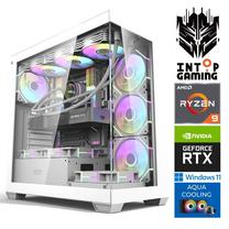 Stacionārs dators Intop RM65765WH AMD Ryzen 9 9900X, DDR5 32 GB, SSD+HDD 1 TB 2 TB, Nvidia GeForce RTX5070Ti 16 GB GDDR7, Windows 11 Home