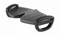 Kāju balsts IC Intracom Ergonomic Foot Rocker, 27.7 cm x 50.2 cm x 13.5 cm, melna krās.