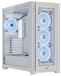 Kompiuterio korpusas Corsair iCUE 5000X RGB QL Edition, balta sp.