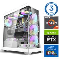 Stacionarus kompiuteris Intop Ryzen 7 7800X3D, DDR5 32 GB, SSD+HDD 1 TB 2 TB, Nvidia GeForce RTX 5070Ti 16GB GDDR7
