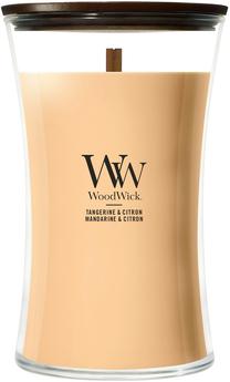 Žvakė, aromatinė WoodWick Tangerine & Citron, 90 - 140 h, 609 g, oranžinė sp.