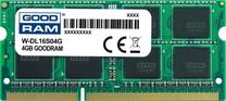 Operatiivmälu (RAM) Goodram W-DL16S04G, DDR3 (SO-DIMM), 4 GB, 1600 MHz