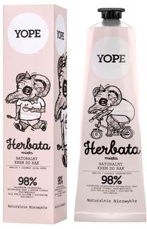 Rankų kremas Yope Tea and Mint, 0.1 l