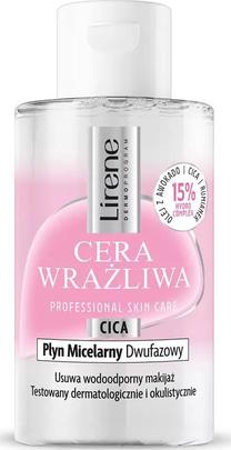 Micelārais ūdens Lirene Sensitive Skin Two‑Phase, 125 ml