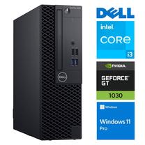 Стационарный компьютер Dell RM87378, oбновленный Intel Core i3-8100, DDR4 32 GB, SSD 256 GB, Nvidia GeForce GT1030 2 GB GDDR5, Windows 11 Pro 3060 SFF