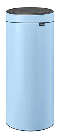 Šiukšliadėžė Brabantia Touch Dreamy Blue 202728, mėlyna sp., 30 l, 72 cm x 29.5 cm