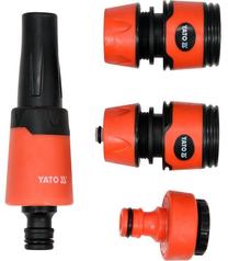 Antgalių rinkinys Yato YT-99831, abs plastikas, 1/2"/3/4"