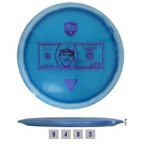 Диск для гольфа Discmania C-line FD3 Money Record, 21 см x 21 см, синий цв.