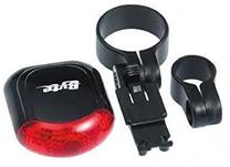 Dviračių žibintas Byte Rider 3L 3F 1840110400, plastikas/metalas, juoda sp./raudona sp.