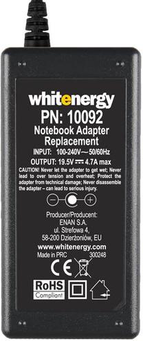 Adapteris Whitenergy, 90 W