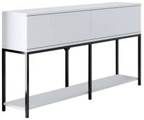 Konsoles galds Kalune Design Lord, balta krās./melna krās., 150 cm x 30 cm x 80 cm