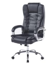 Darba krēsls Domoletti YC-43, 50 x 64 x 119 cm, melna krās.