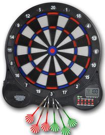 Elektroniskās šautriņas Enero Electronic Dartboard, zila krās./balta krās./melna krās., 480 mm