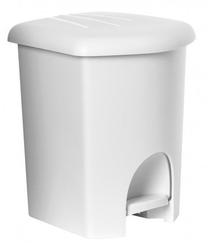 Šiukšliadėžė Plast Team, balta sp., 16 l, 38.5 cm x 32 cm