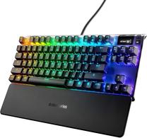 Laidinė žaidimų klaviatūra Steelseries Apex Apex 7 QX2 Brown, EN, juoda sp.
