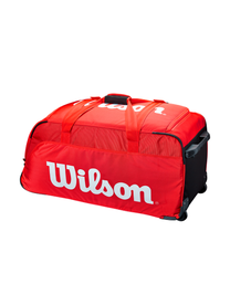 Sporta soma Wilson Super Tour, balta krās./melna krās./sarkana krās.