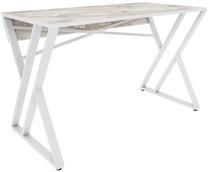 Rakstāmgalds Kalune Design Gyza 322RTC1305, 120 cm x 60 cm, 75 cm, balta krās.