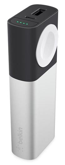 Lādētājs-akumulators (Power bank) Belkin, 6700 mAh, sudraba krās.