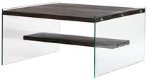 Kavos staliukas Kalune Design Aqua, antracito sp., 75 cm x 75 cm x 40 cm