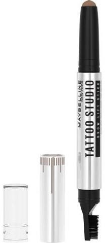 Uzacu zīmulis Maybelline Tattoo Studio, 10 g, black brown krās. 02 soft brown