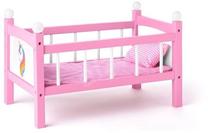 Мебель WOODY Unicorn Doll Bed 91310, розовый цв.