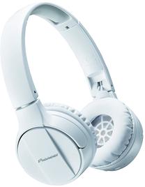 Ausinės Pioneer SE-MJ553BT, balta sp. Prekė su pažeista pakuote.