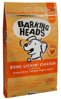 Сухой корм для собак Barking Heads Bowl Lickin 'Chicken BCK12, курица, 12 кг