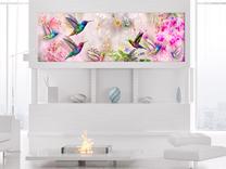 Reprodukcija Artgeist Colourful Hummingbirds N7853-DKXPWD, 120 cm x 40 cm