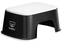 Pakyla - laiptelis BabyBjorn Step Stool, polipropilenas (pp), balta sp./juoda sp., 15 cm x 35 cm x 24 cm
