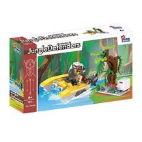 Konstruktorius AlleBlox Jungle Defenders PL57-492920, 130 vnt., įvairių spalvų