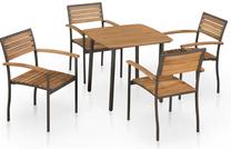 Lauko baldų komplektas VLX 5 Piece Outdoor Dining Set