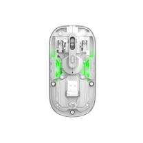 Bezvadu spēļu pele Marvo Prism 20W M808W *, usb-a/usb-c, balta krās.