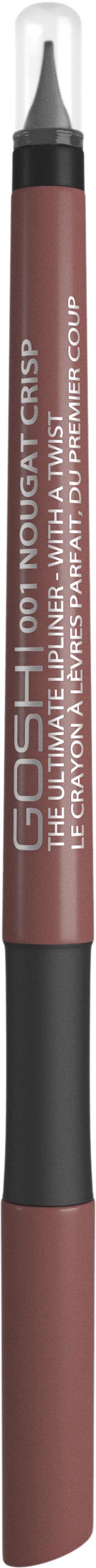 Lūpu zīmulis Gosh The Ultimate, 0.4 g, 01 nougat crisp