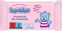 Drėgnos servetėlės kūdikiams Bambino, 0183660, 63 vnt.