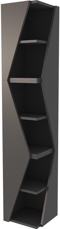 Pastatoma lentyna Kalune Design Arrow 875ZNA4620, antracito sp., 165 cm x 31.8 cm x 31.8 cm