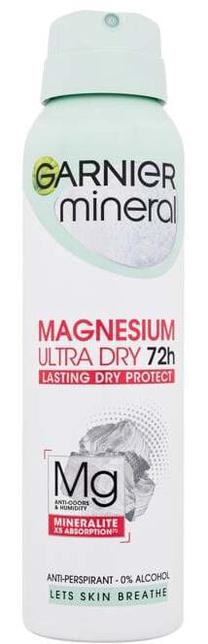 Kūno dezodorantas Garnier Mineral Magnesium Ultra Dry, 0.15 l