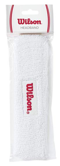 Повязка на голову Wilson, белый цв.