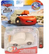 Игрушечная гоночная машина Mattel Cars Color Change Lightning McQueen JHG32, 1:55, коричневый цв.