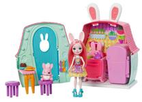 Кукла Mattel Enchantimals Enchantimals Bree Bunny Cottage GYN60, 15.2 см, многоцветный