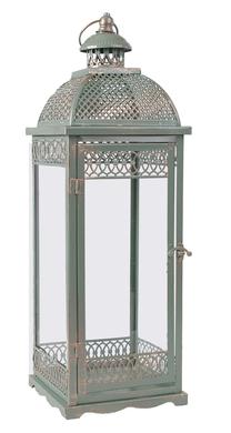 Žibintas Home4you Venezia 1 86601, 17 cm/Žalia sp.