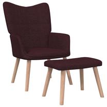 Tugitool VLX With Stool, violetne v., 69 cm x 61.5 cm x 95.5 cm