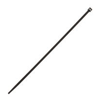 Stiprināšanas siksna Elematic, poliamīds, melna krās., 200 mm x 3.6 mm