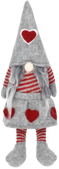 Kalėdinė dekoracija, "Nykštukas" Springos Gnome CA0642, 37 cm, įvairių spalvų