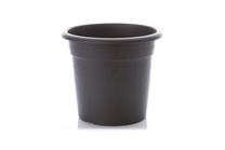 Gėlių vazonas Plasticotto TUSCANY 18X18 DARK GREY, plastikinis, Ø 18 cm, pilka sp.