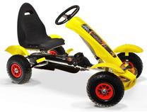 Детский спортивный картинг Sports Karting, желтый цв.