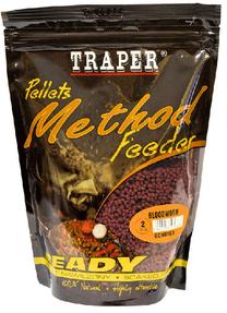 Barība zivīm Traper Method Feeder, 0.2 cm, 500 g, melna krās.