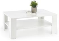 Žurnalinis staliukas Kwadro, balta sp., 110 cm x 65 cm x 53 cm
