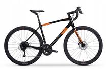 Велосипед gravel Tabou Gravo 2.0, 28 ″, M рама, черный цв./oранжевый цв.